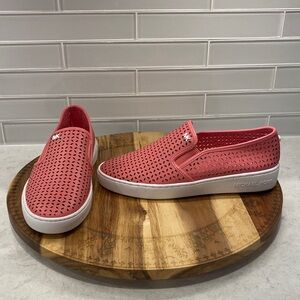 Michael Kors leather Pink Slip-On Sneakers